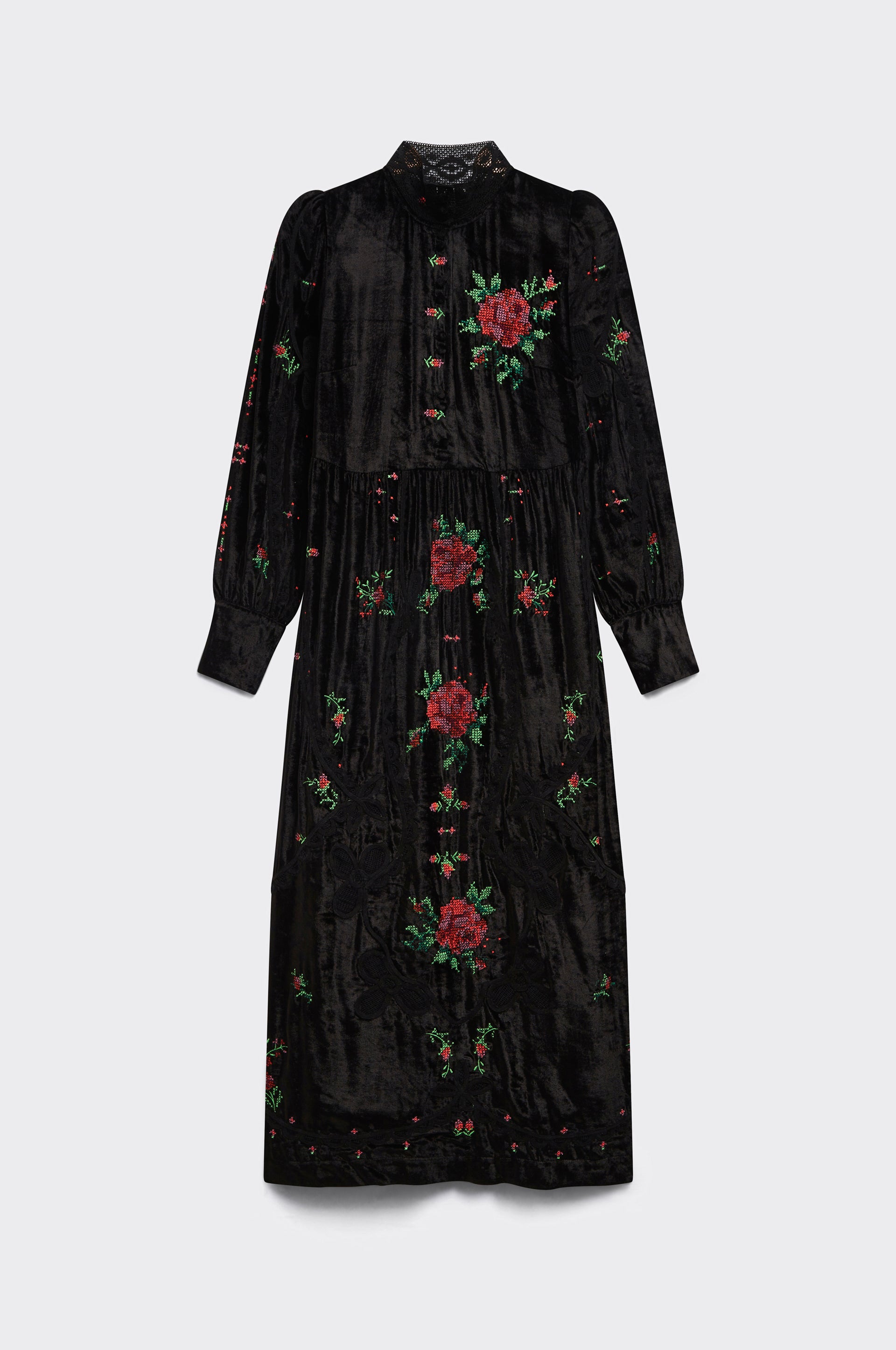 sachin and babi light blue dress Red Valentino Embroidered Flower Lace Dress  Runway Catalog