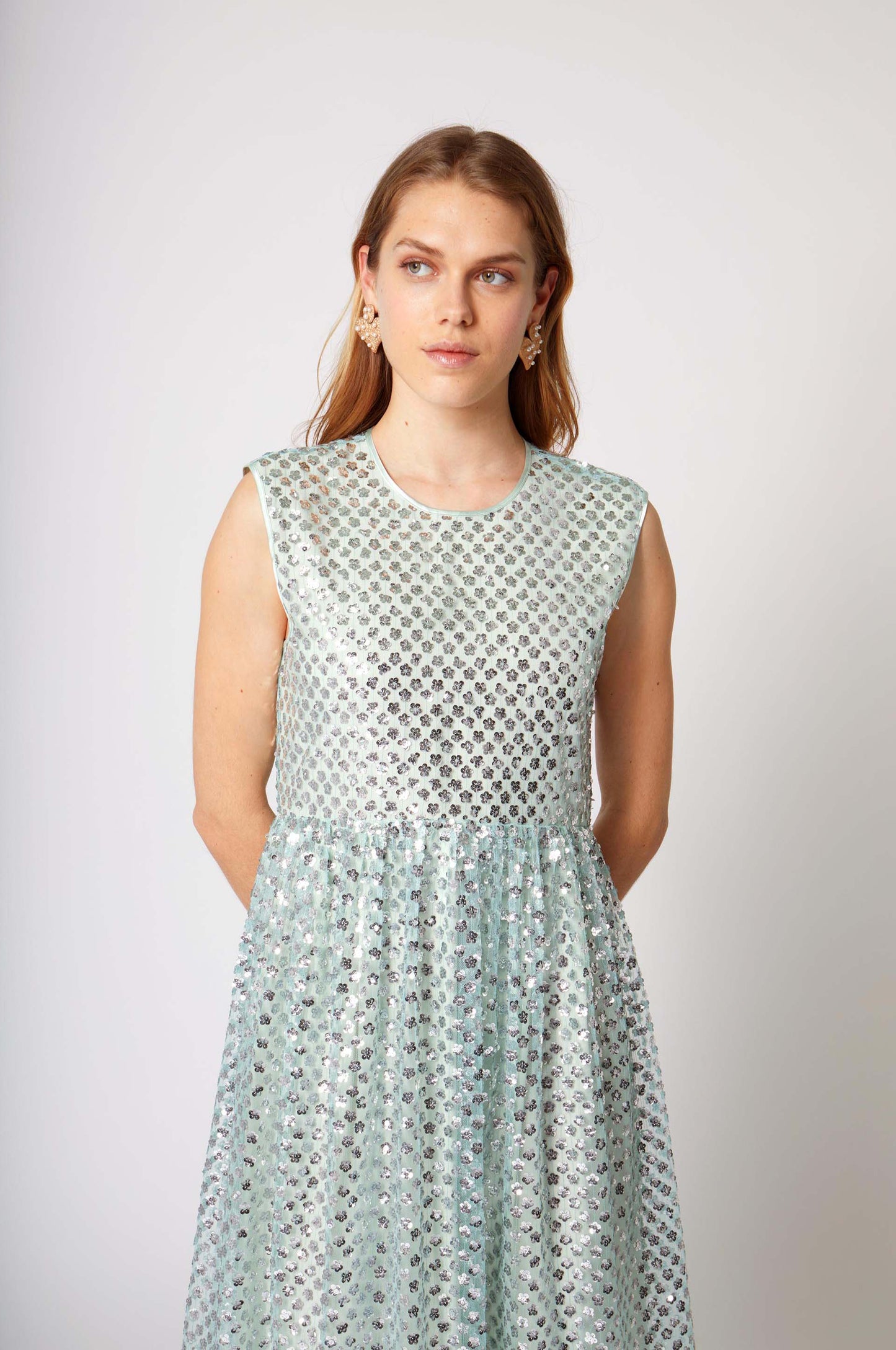 Robe longue Chantilly