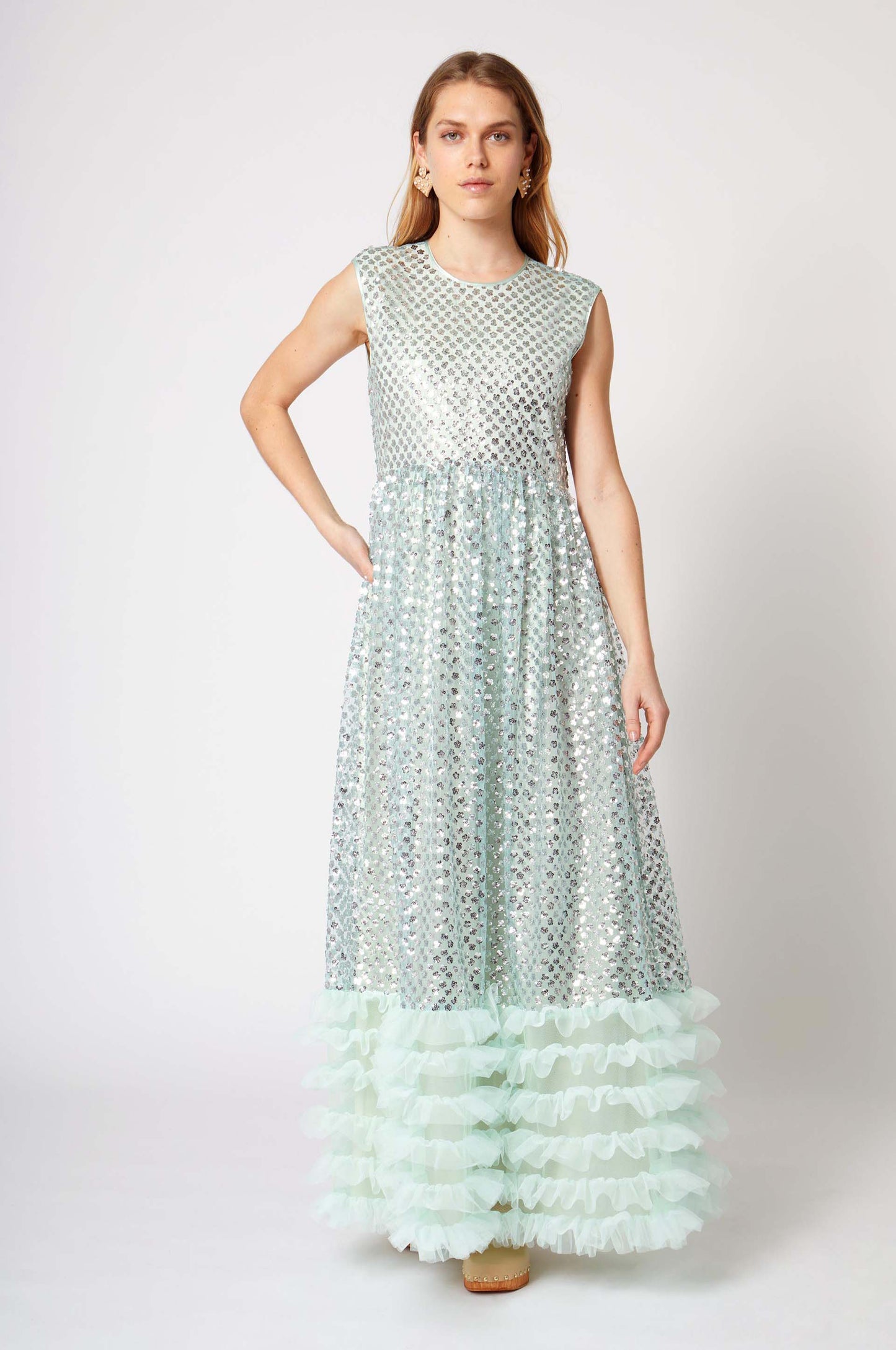 Robe longue Chantilly