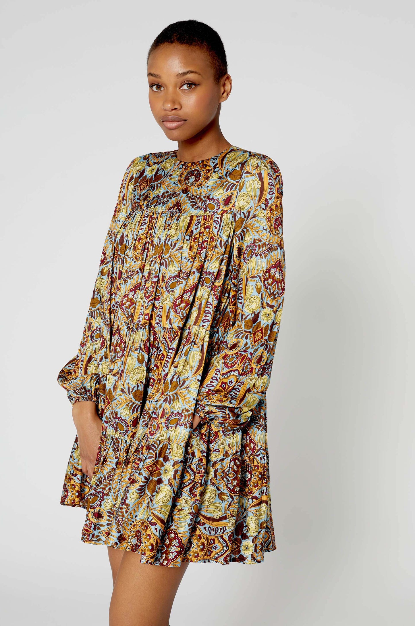 Robe babydoll Bohemian