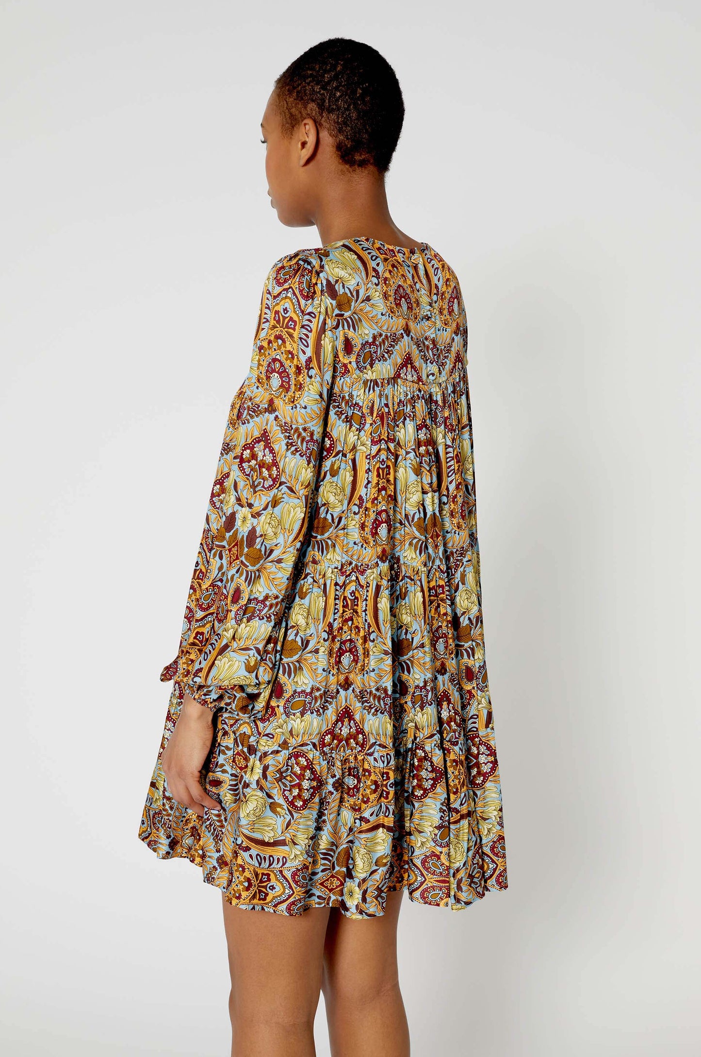 Robe babydoll Bohemian