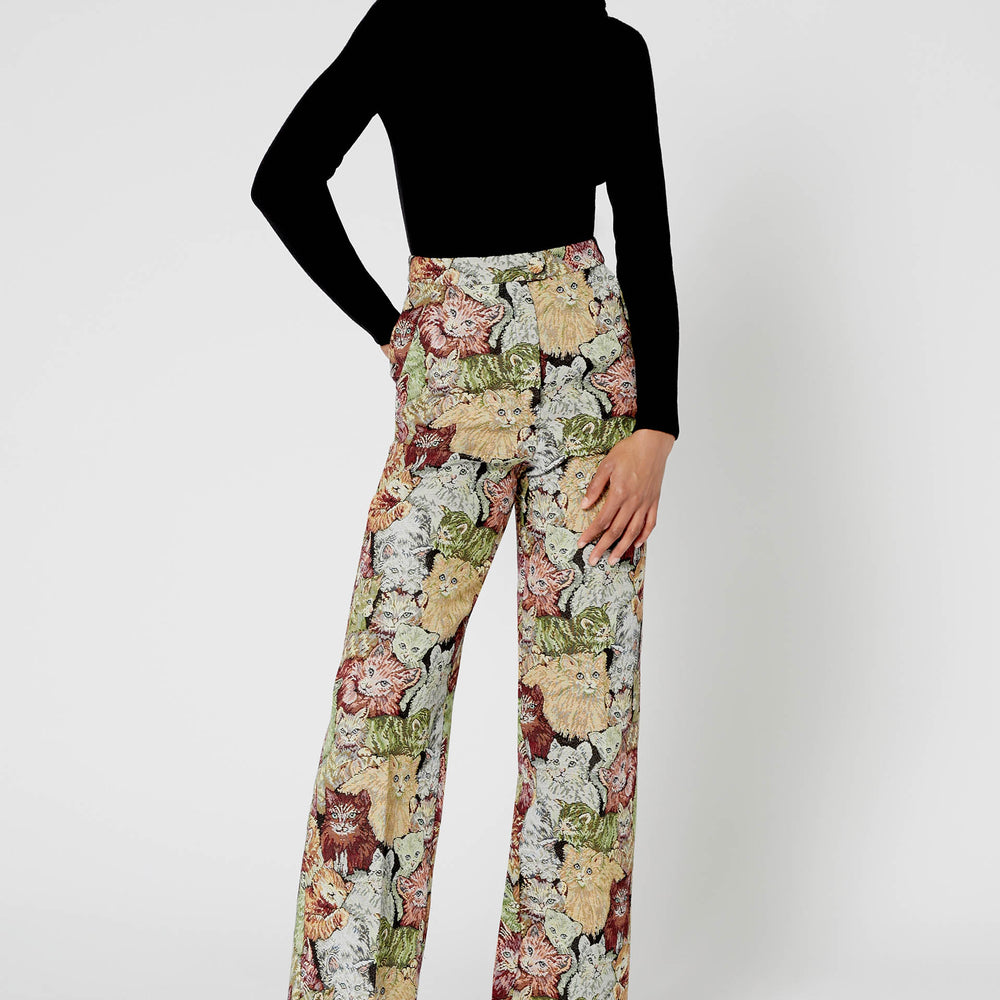 Pantalon Cat's love wallpaper