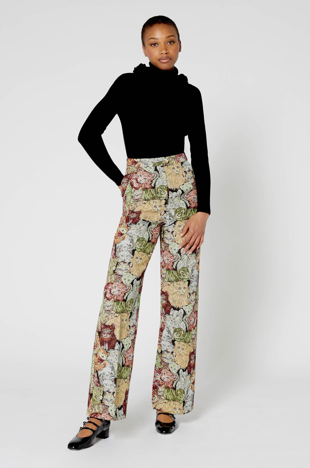 Pantalon Cat's love wallpaper