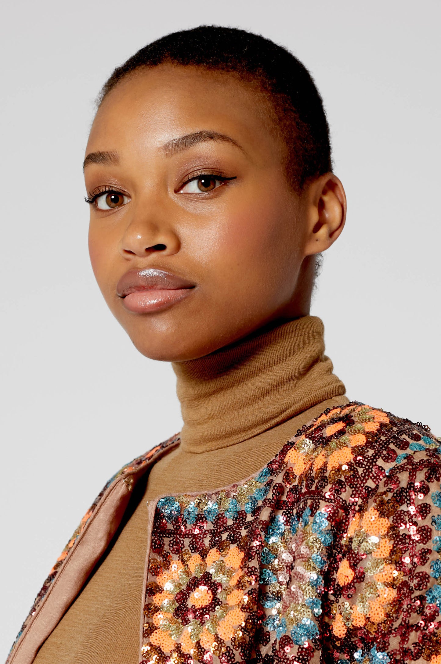 Veste Crochet paillette