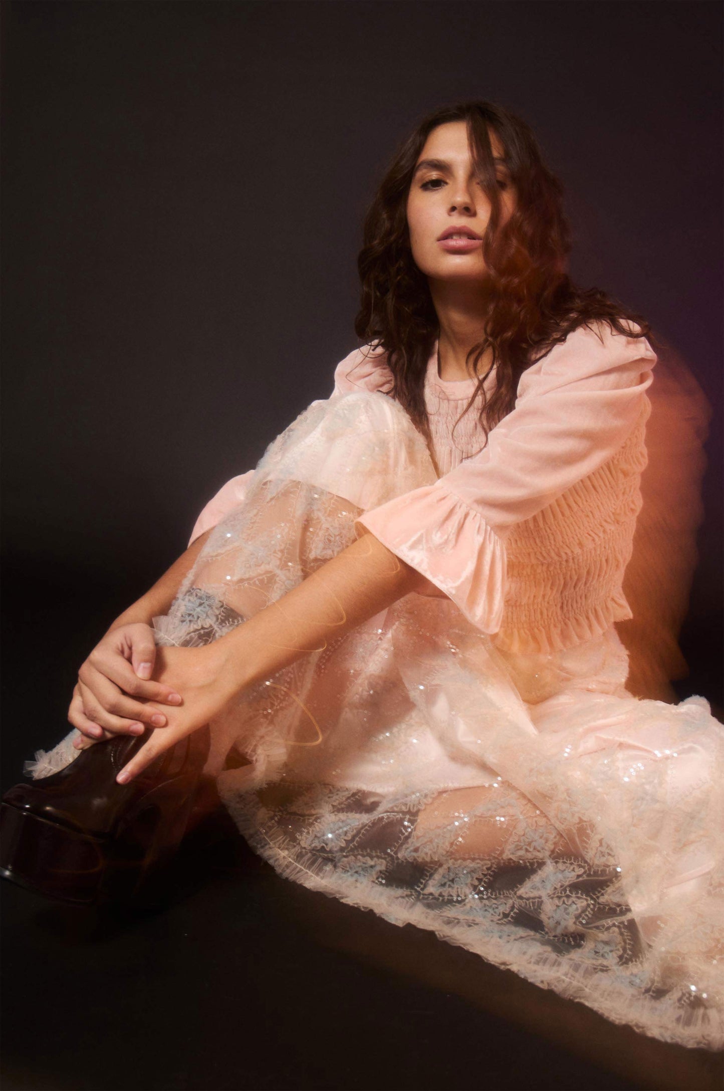 Haut smocké Duchesse