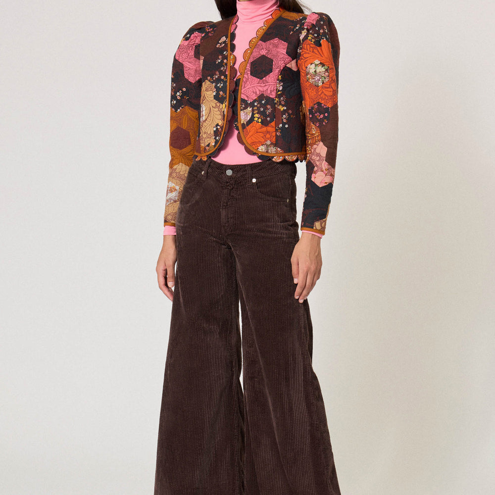 Veste courte Patchwork Médiéval