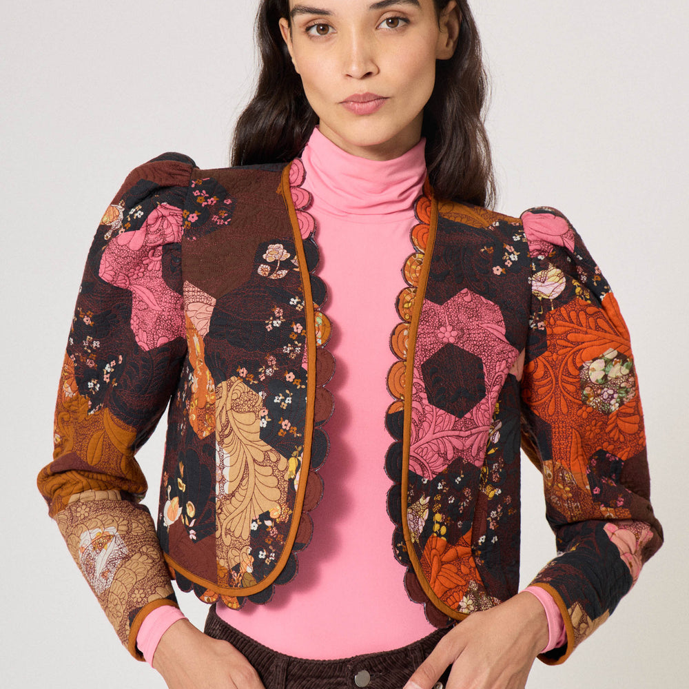 Veste courte Patchwork Médiéval