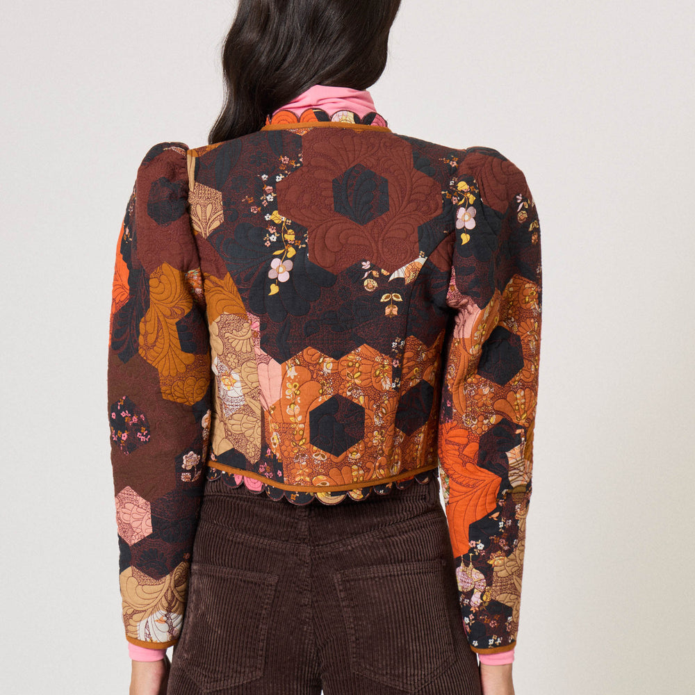 Veste courte Patchwork Médiéval