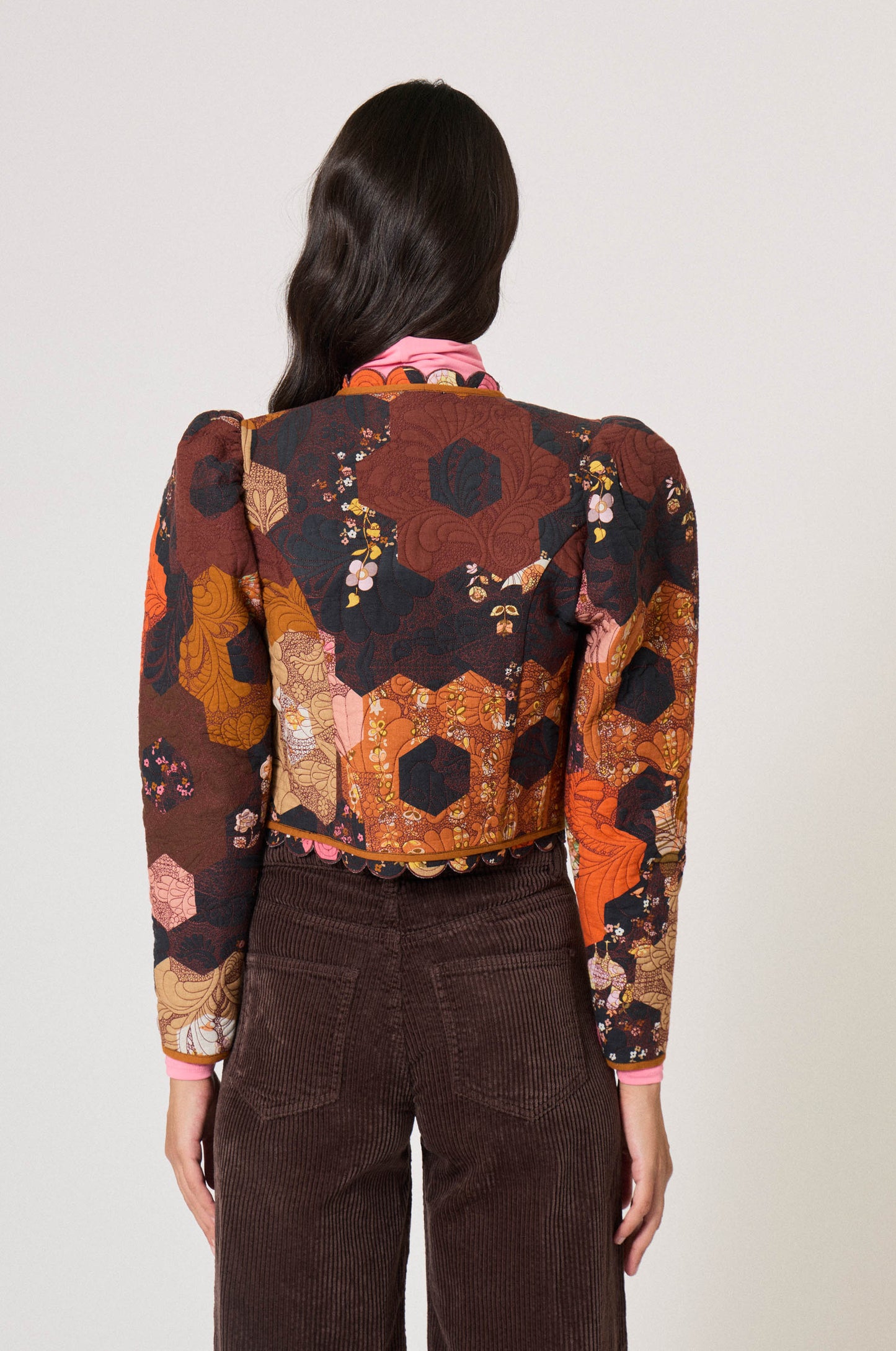 Veste courte Patchwork Médiéval