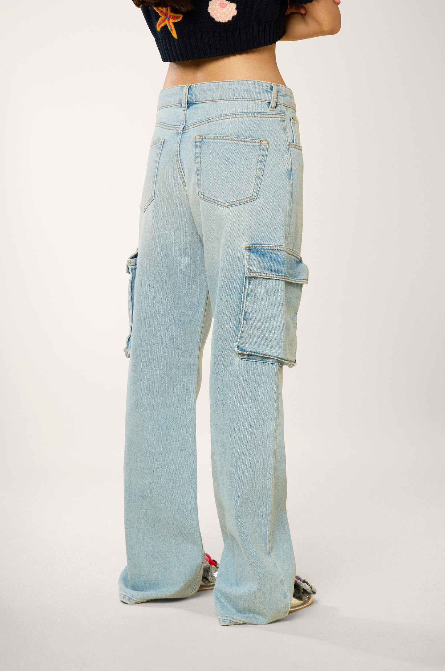 Jean à poches Denim