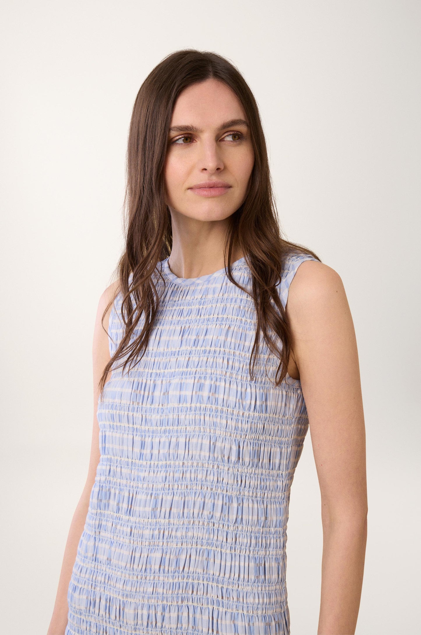 Robe à smocks Bubble Vichy