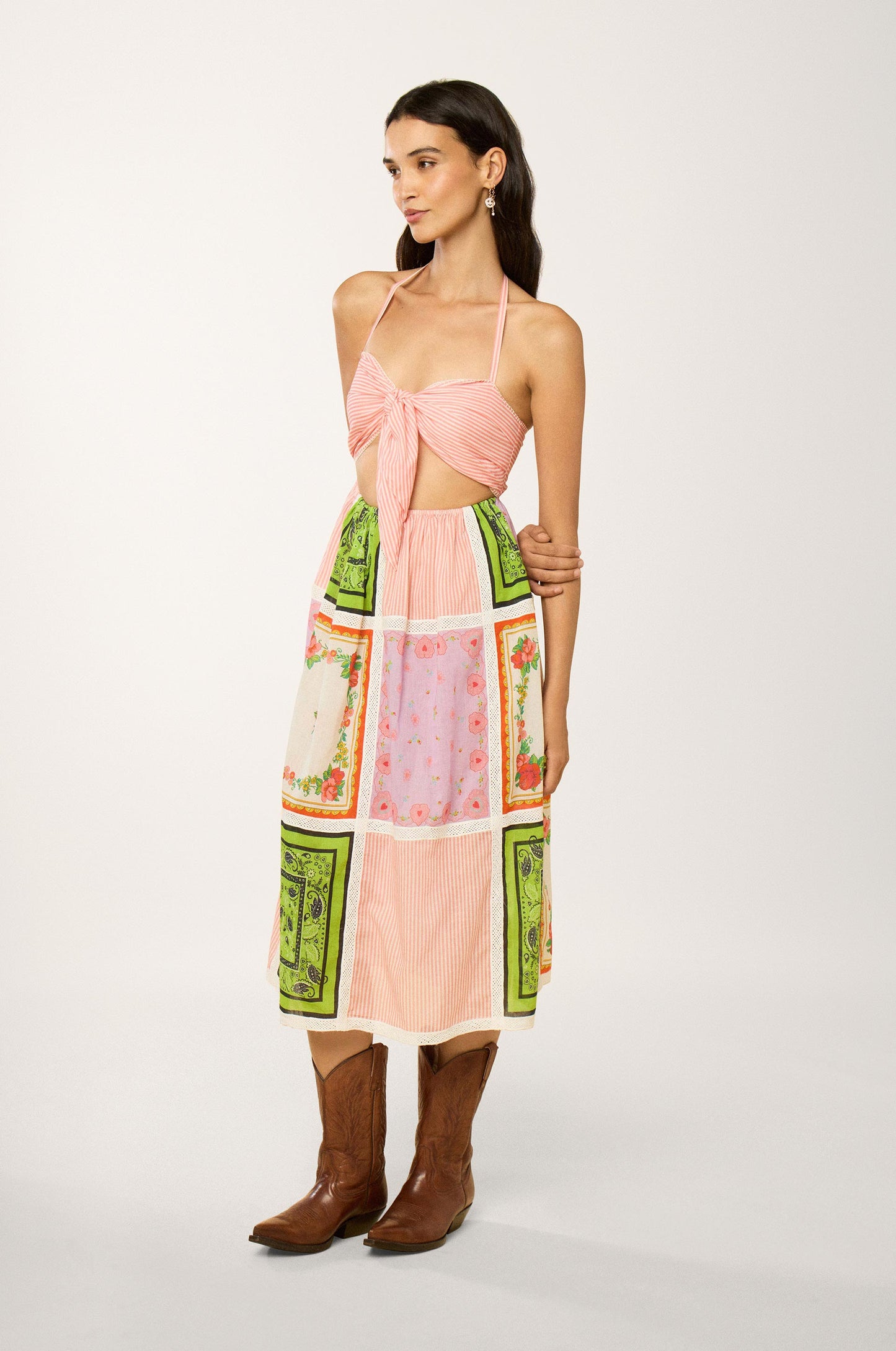 Robe Crochet Patchwork