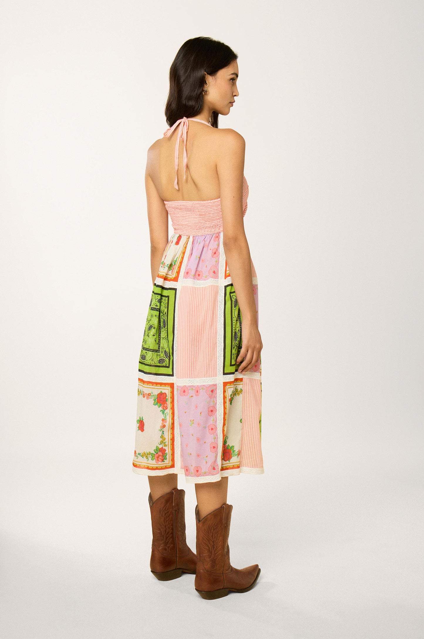 Robe Crochet Patchwork