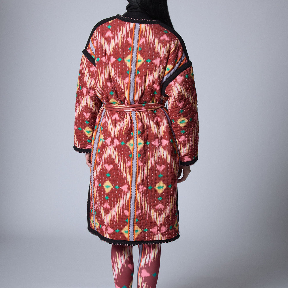 Manteau Ikat
