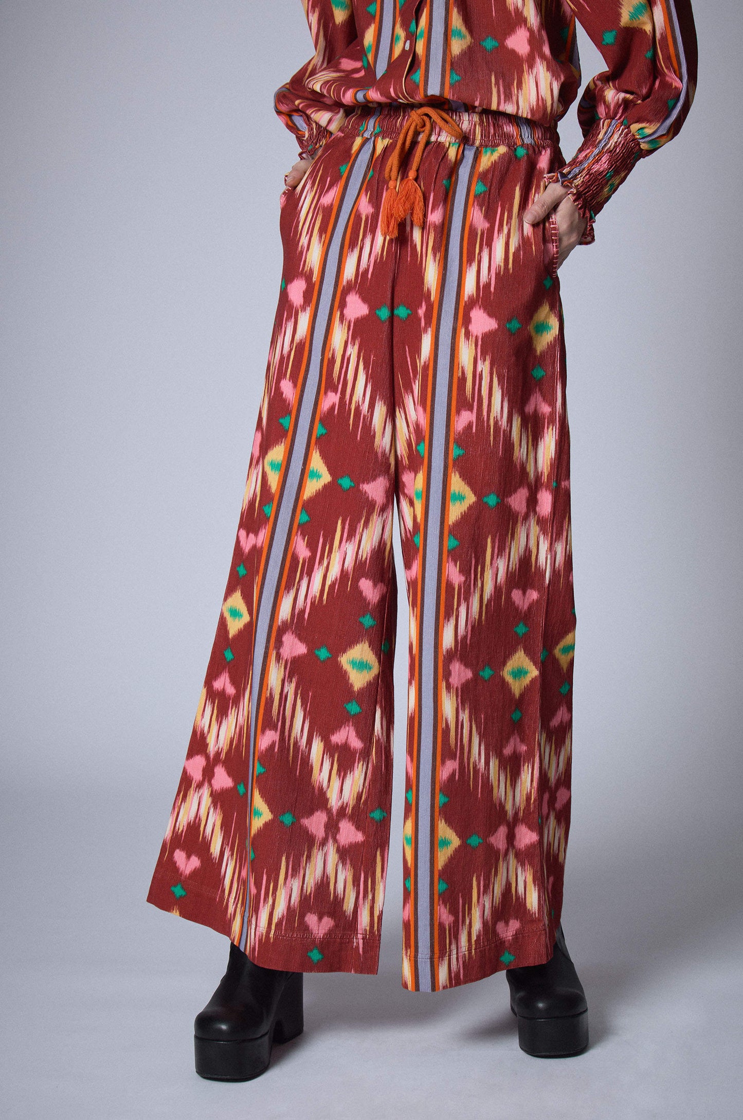 Pantalon Ikat