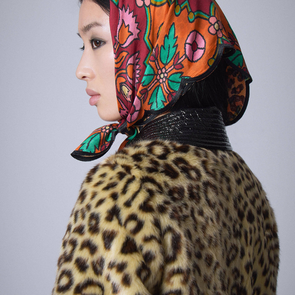 Manteau en Fausse Fourrure