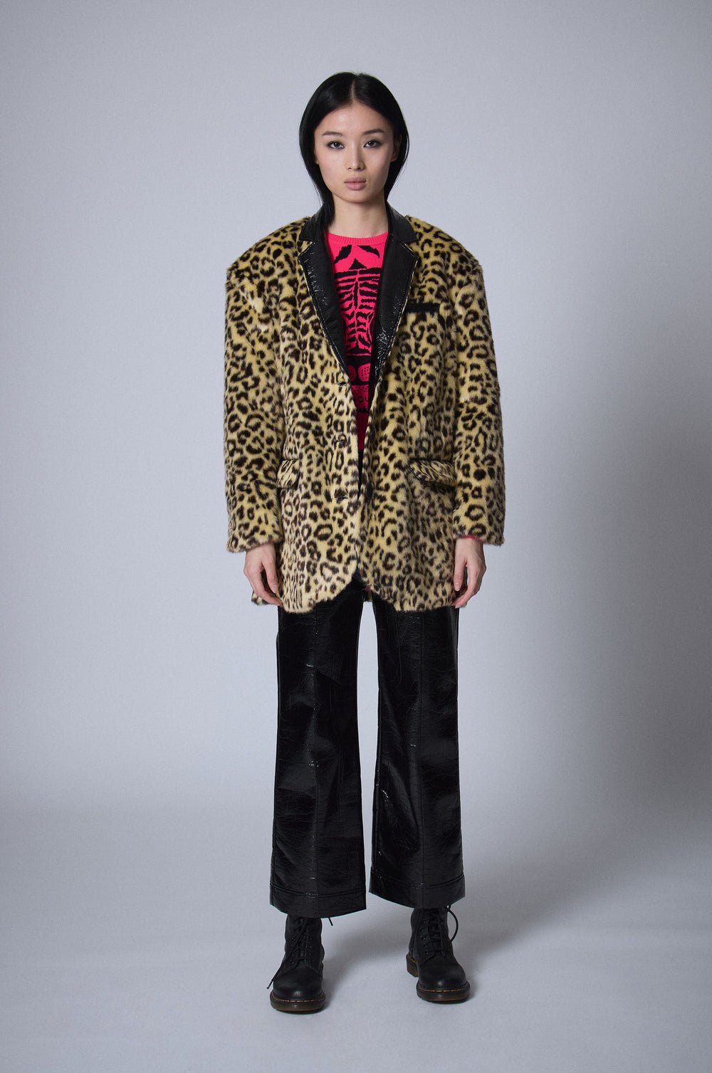 Veste en Fausse Fourrure