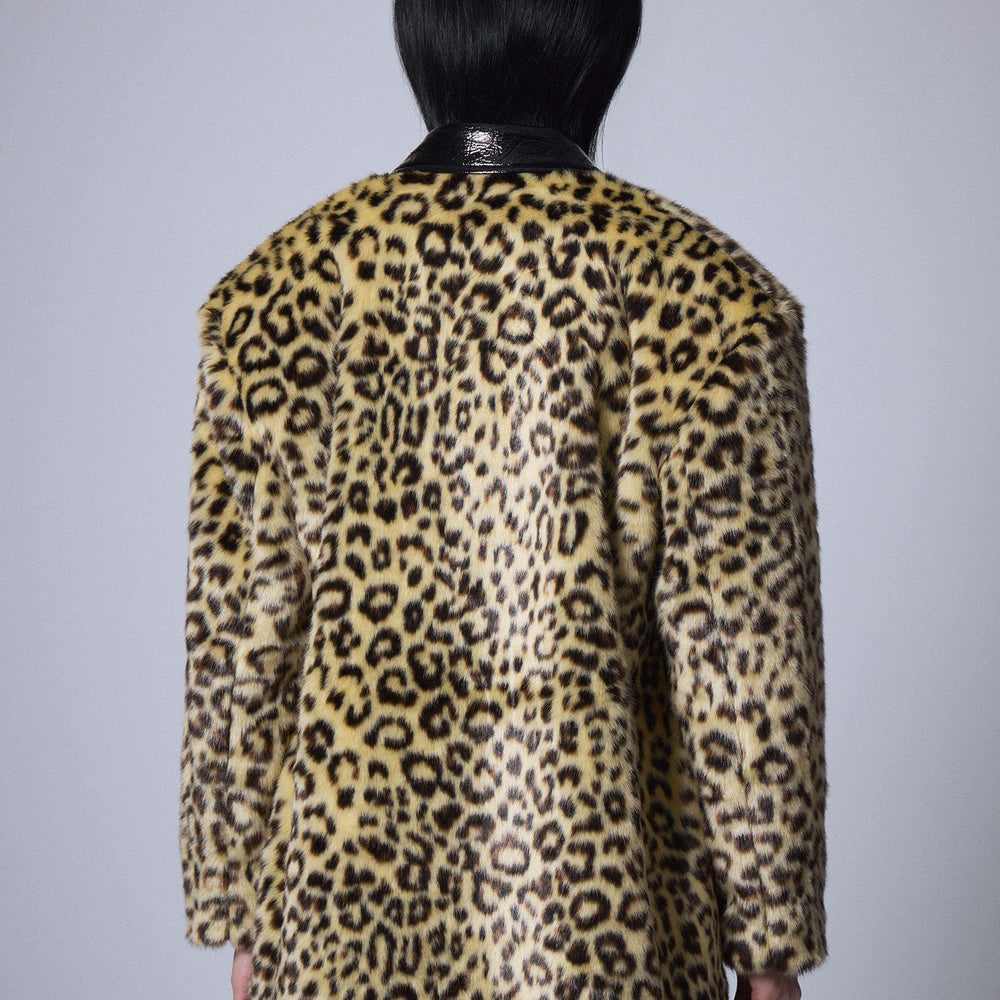 Veste en Fausse Fourrure