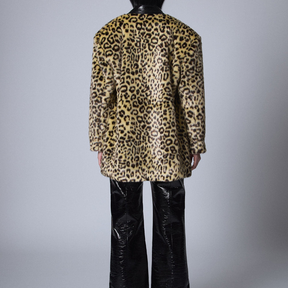 Veste en Fausse Fourrure