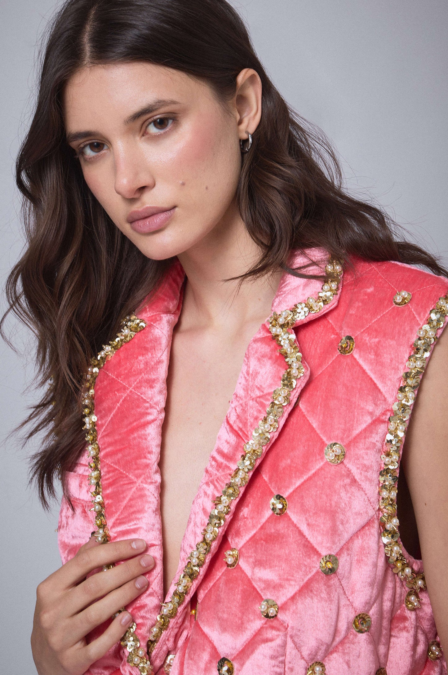 Veste sans Manches Velvet Night