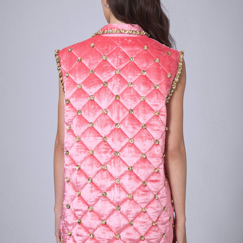 Veste sans Manches Velvet Night