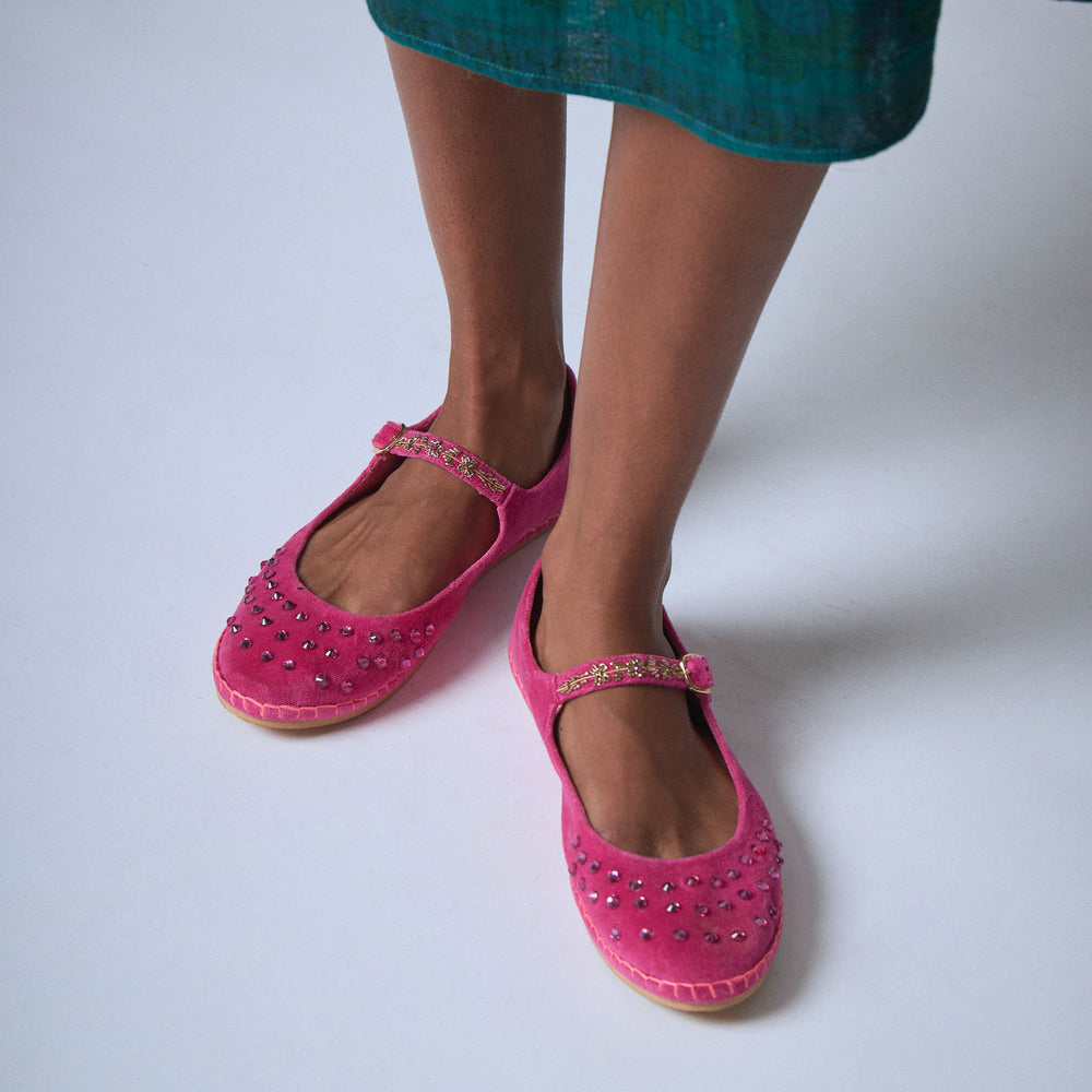 Ballerines à brides