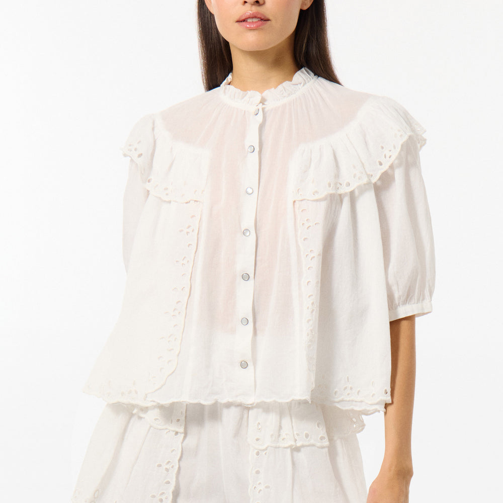 Broderie Anglaise Shirt