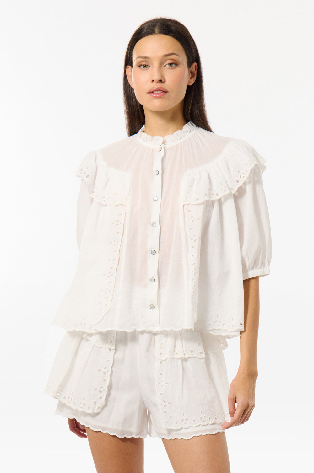 Broderie Anglaise Shirt