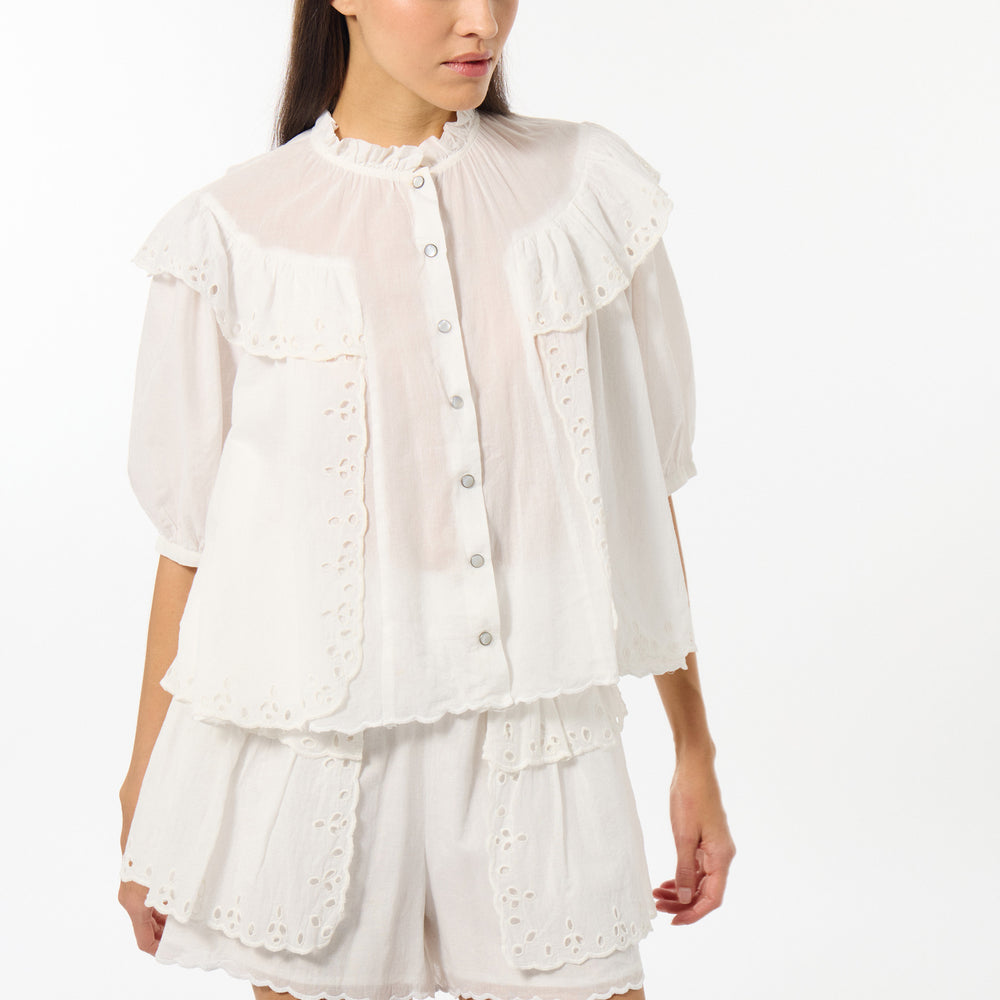 
                      
                        Broderie Anglaise Shirt
                      
                    