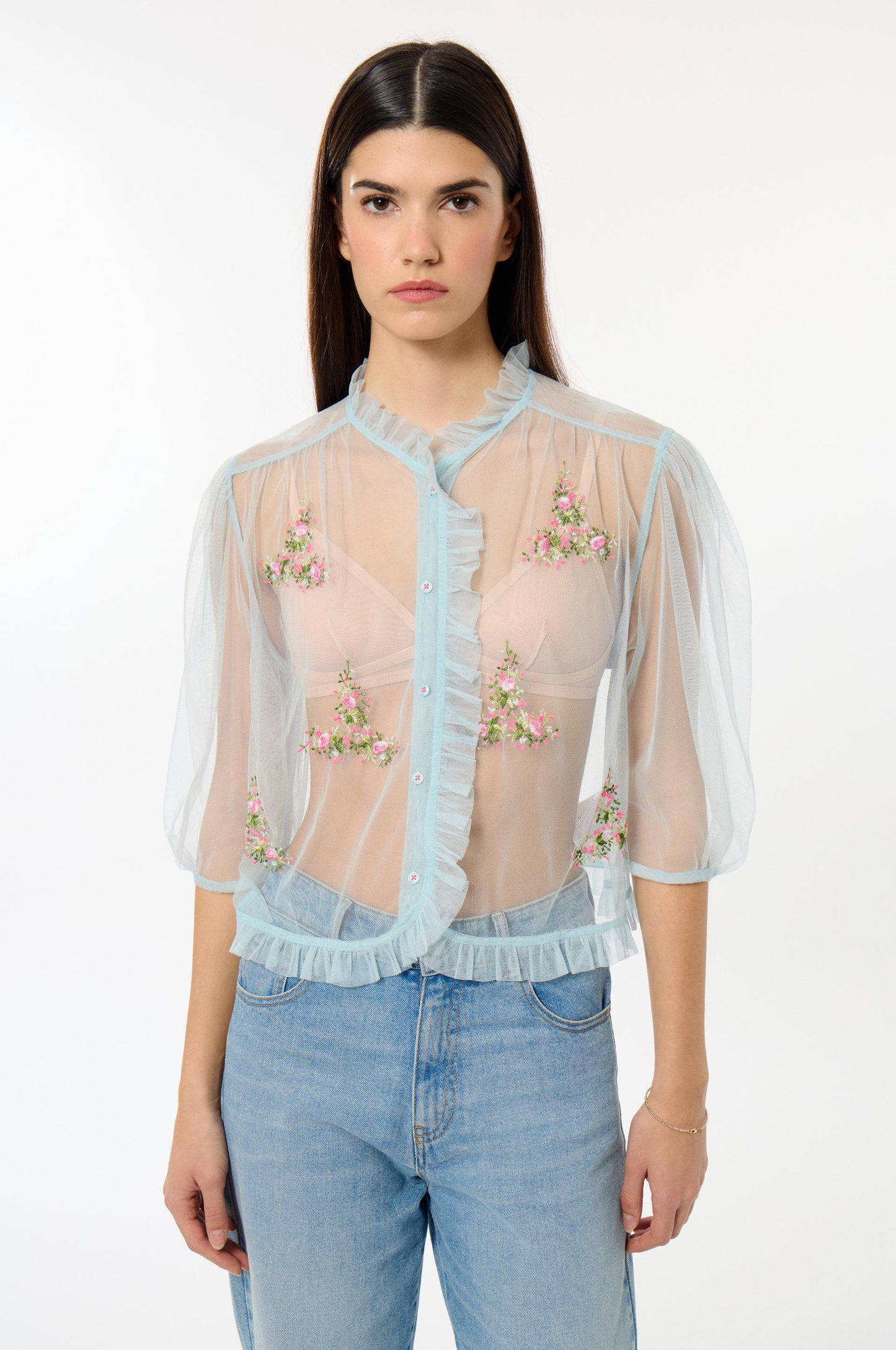 Bloom Tulle Shirt
