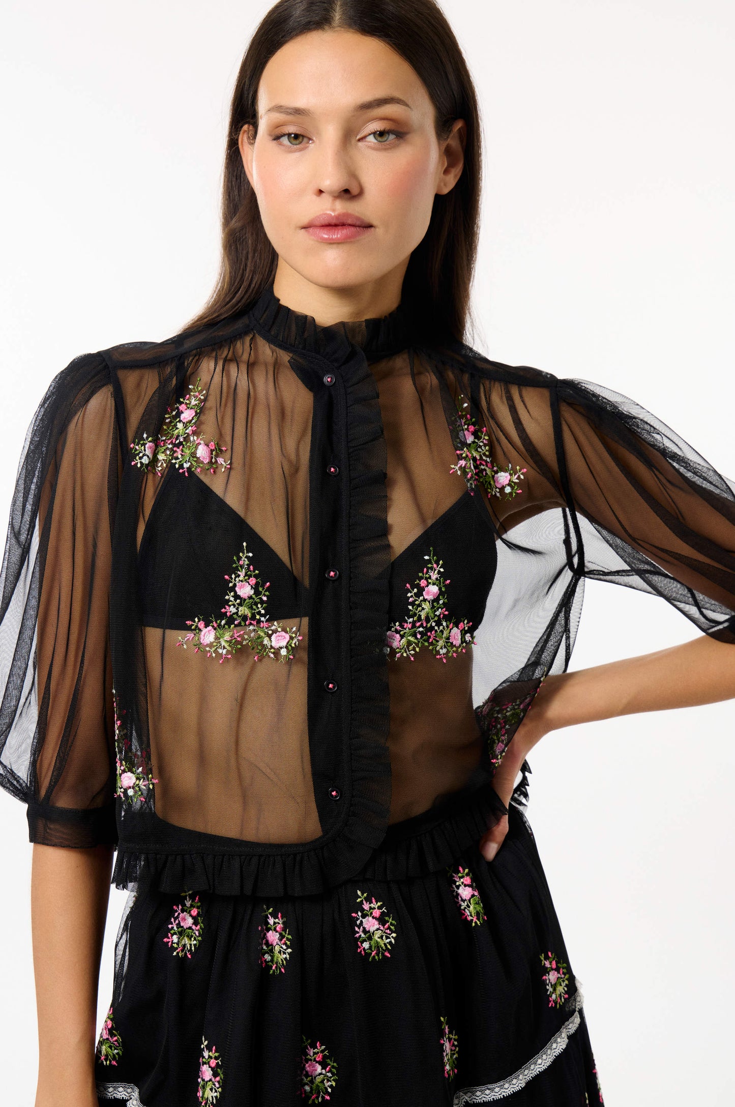 Bloom Tulle Shirt