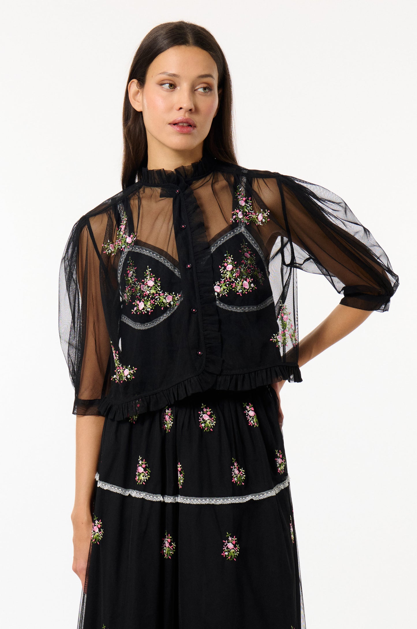 Bloom Tulle Shirt
