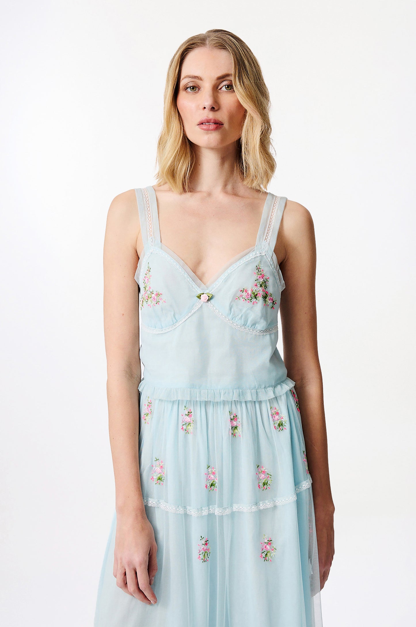 Bloom Tulle Tanktop