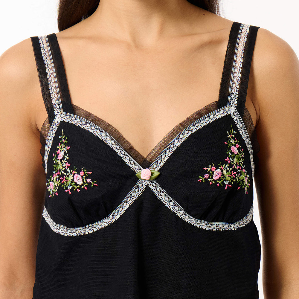 Bloom Tulle Tanktop