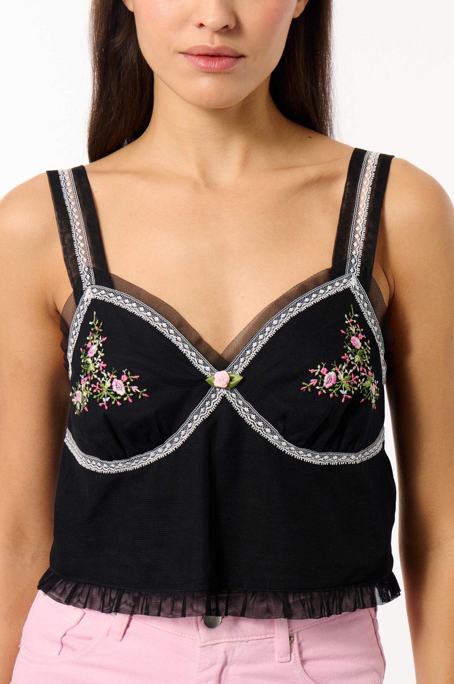 Bloom Tulle Tanktop
