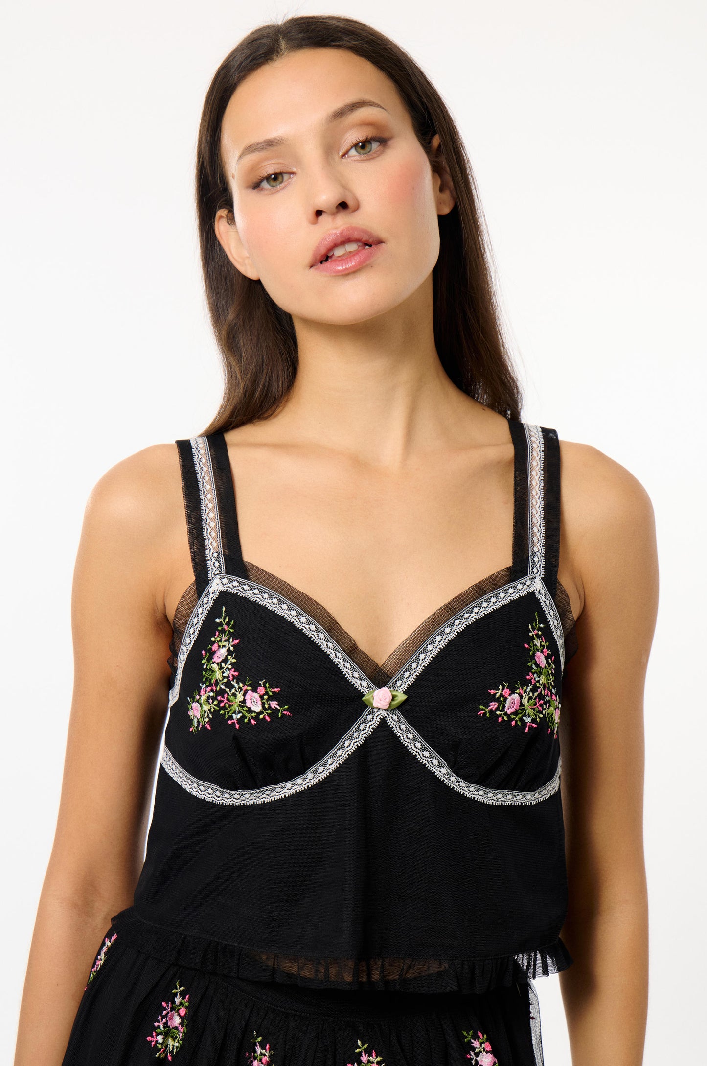 Bloom Tulle Tanktop