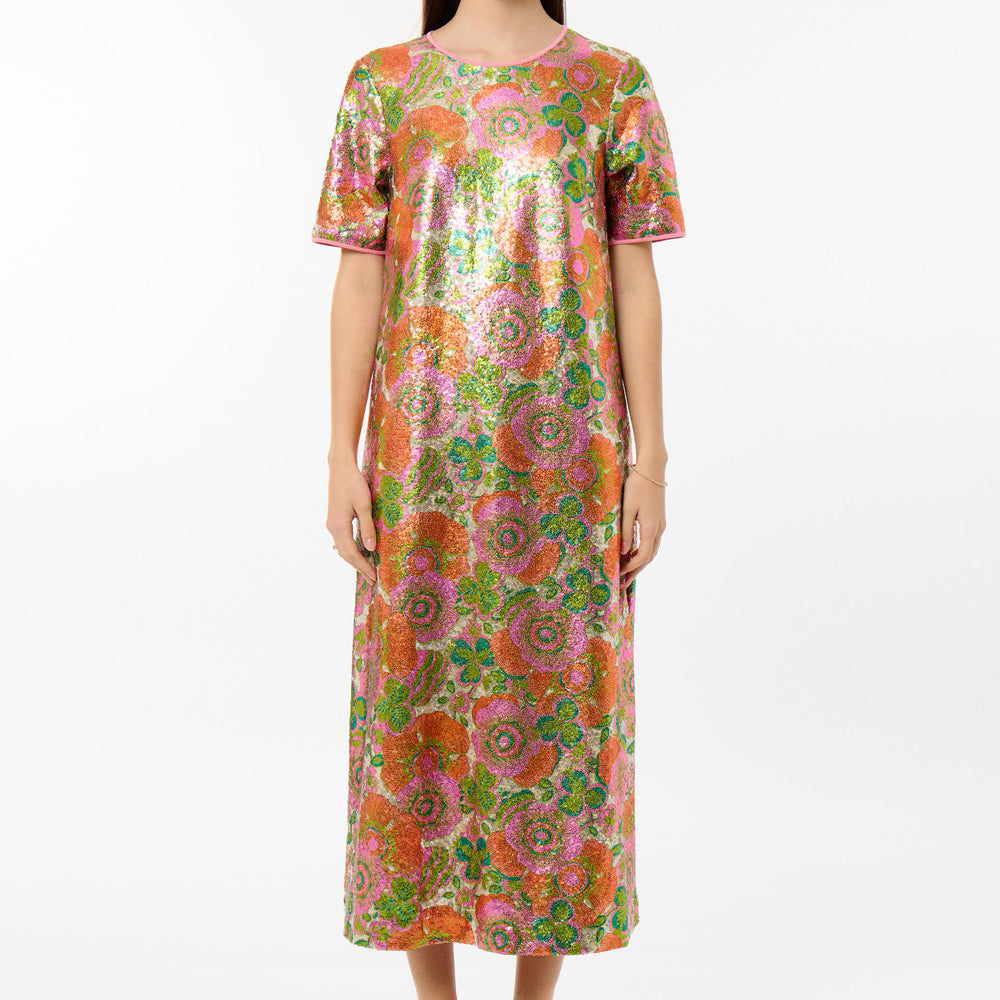 Caftan Blossom Sequins
