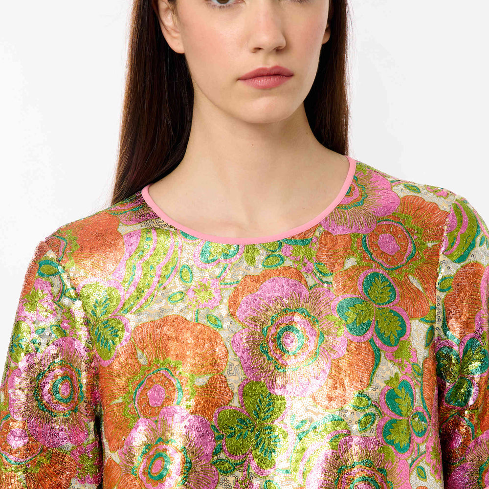 Caftan Blossom Sequins