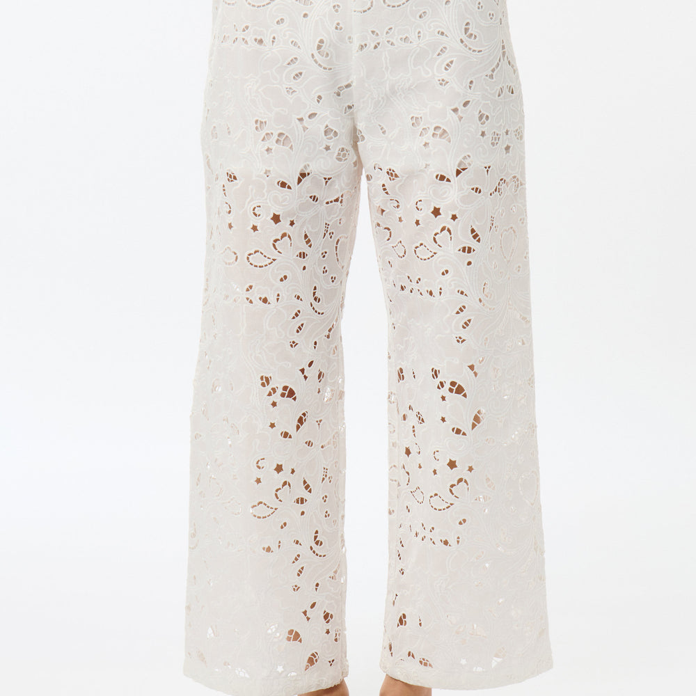 Broderie Suisse Trousers
