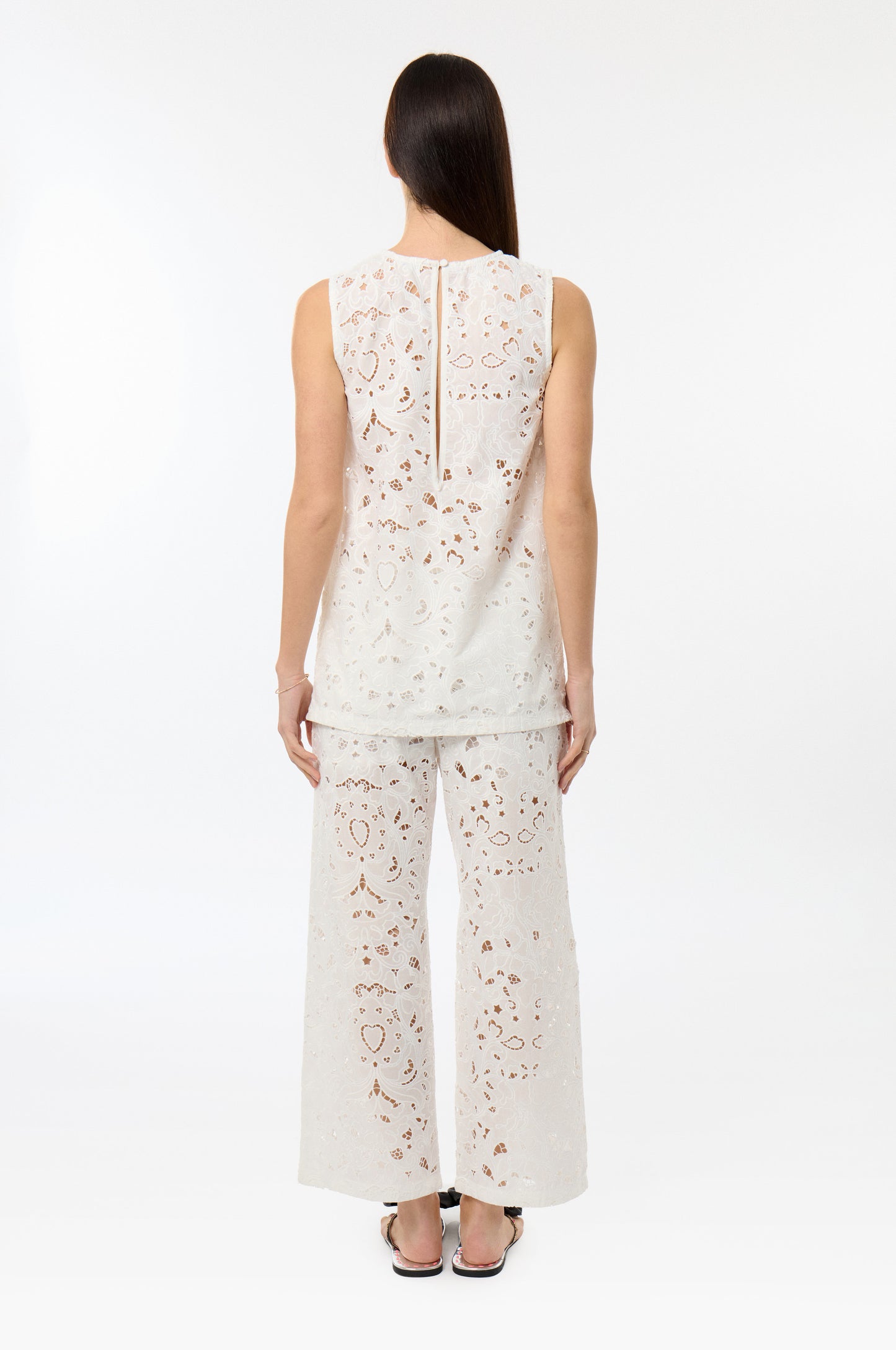 Broderie Suisse Trousers