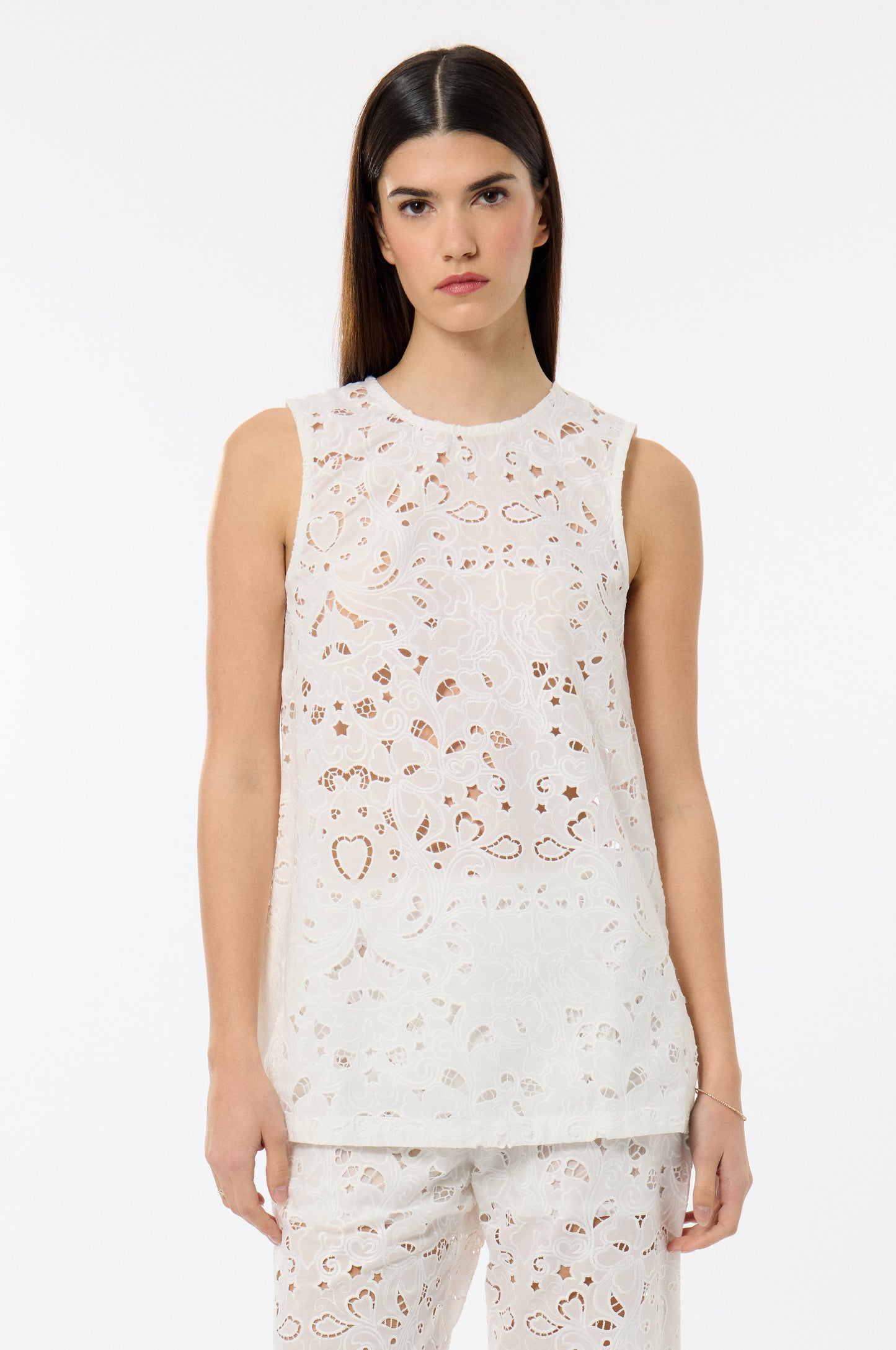 Broderie Suisse Tunic