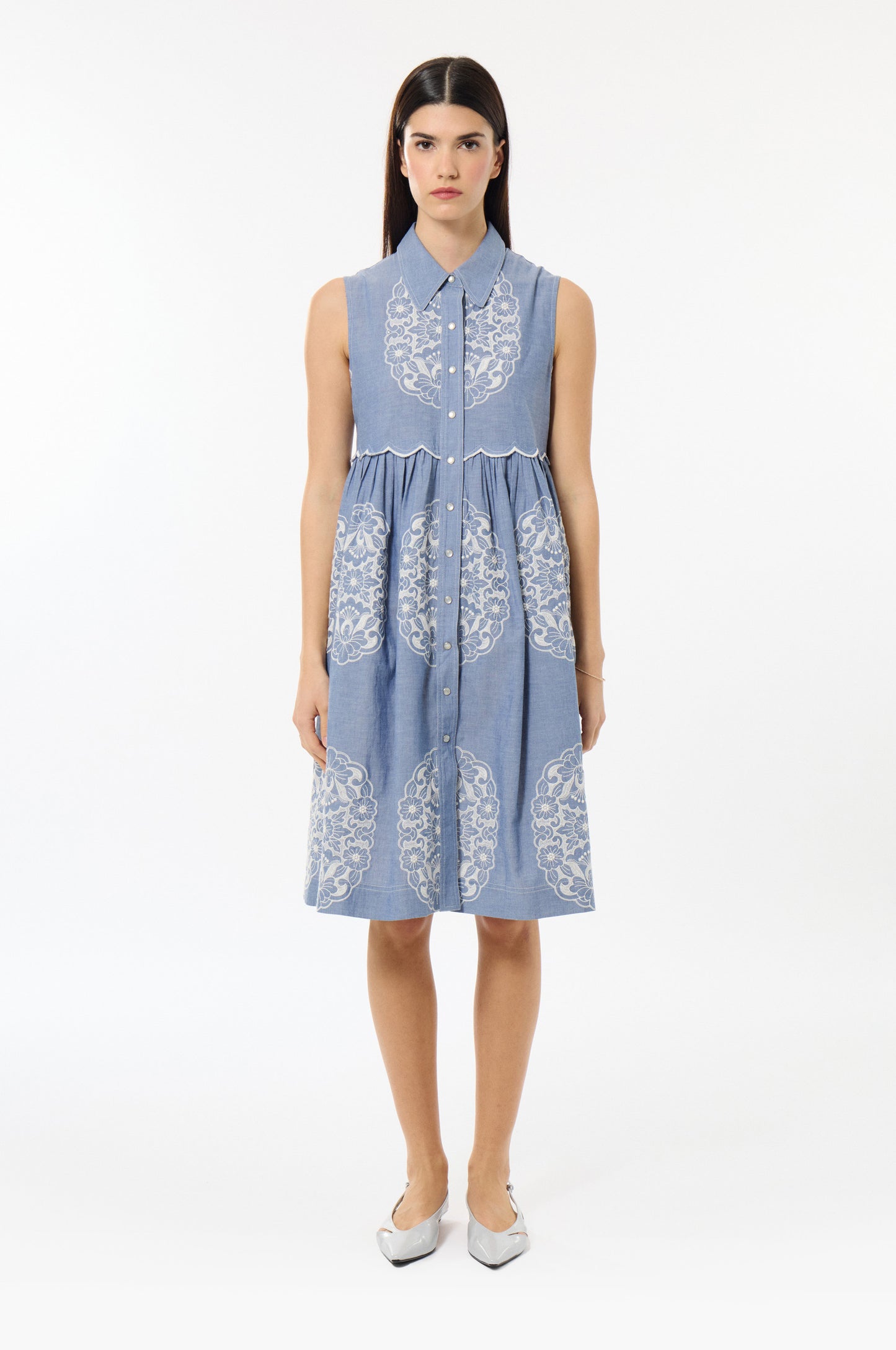 Chambray Dress
