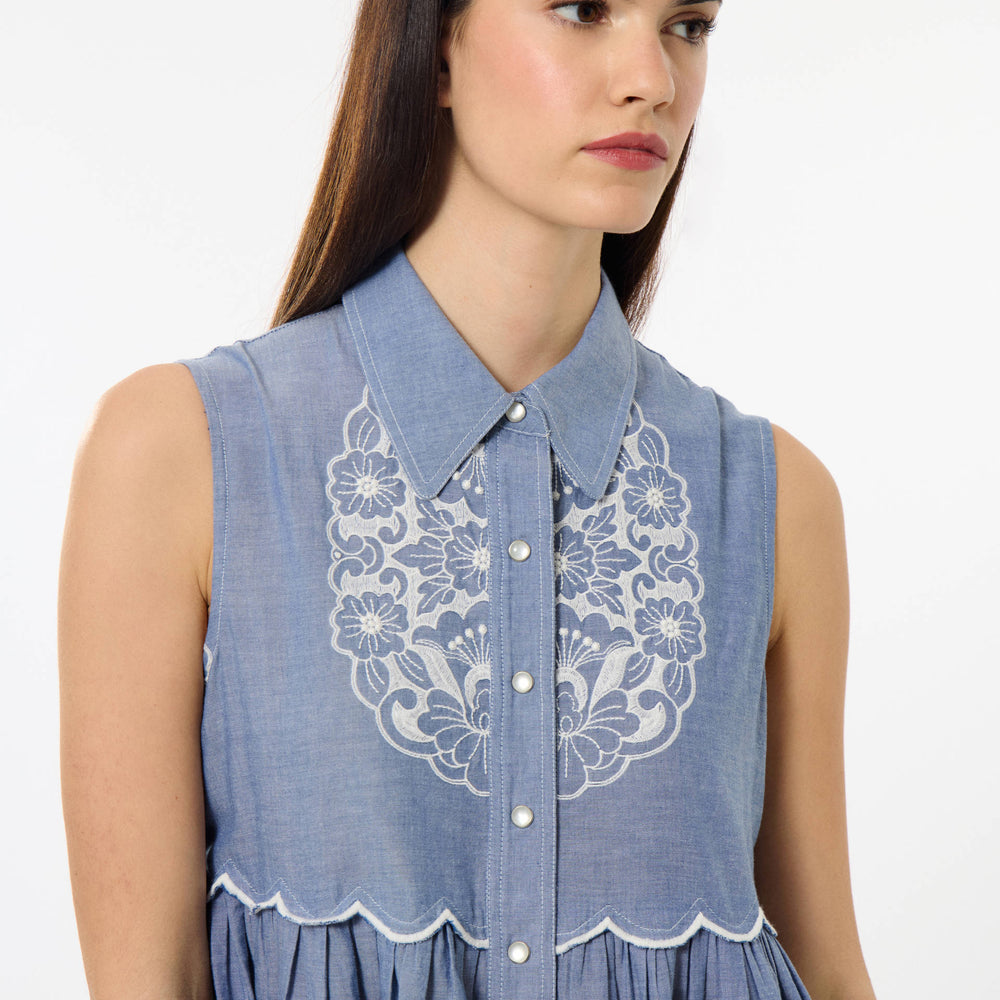 Chambray Dress