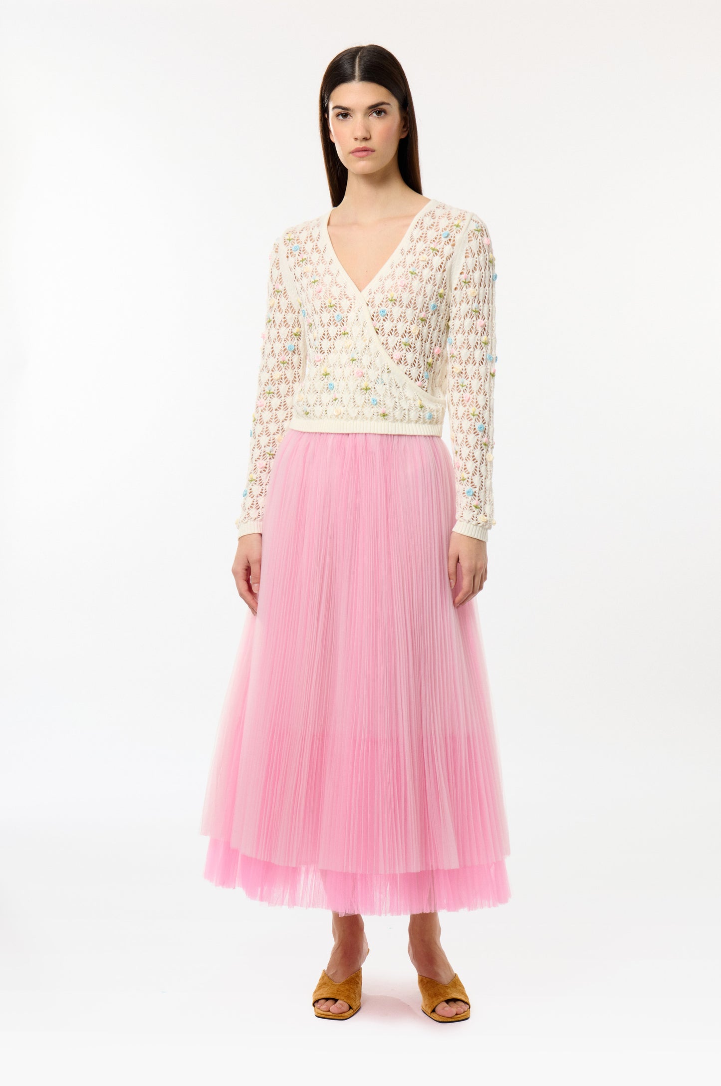 Pull Cache-Cœur Georgette