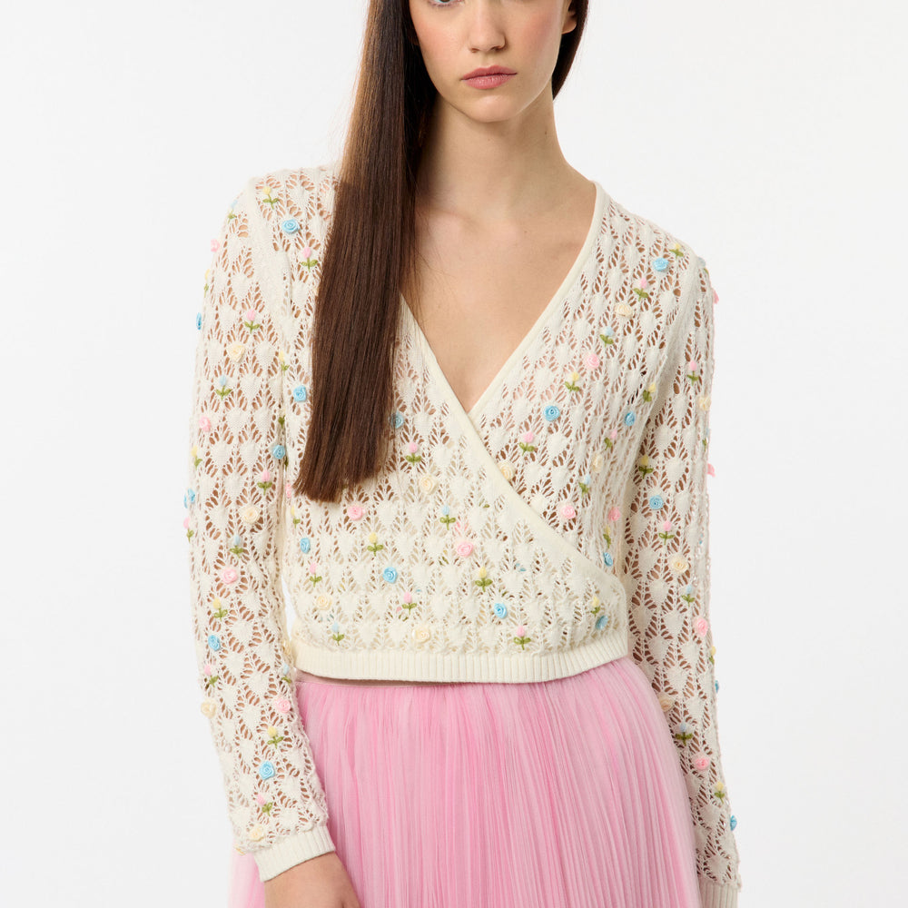 Pull Cache-Cœur Georgette