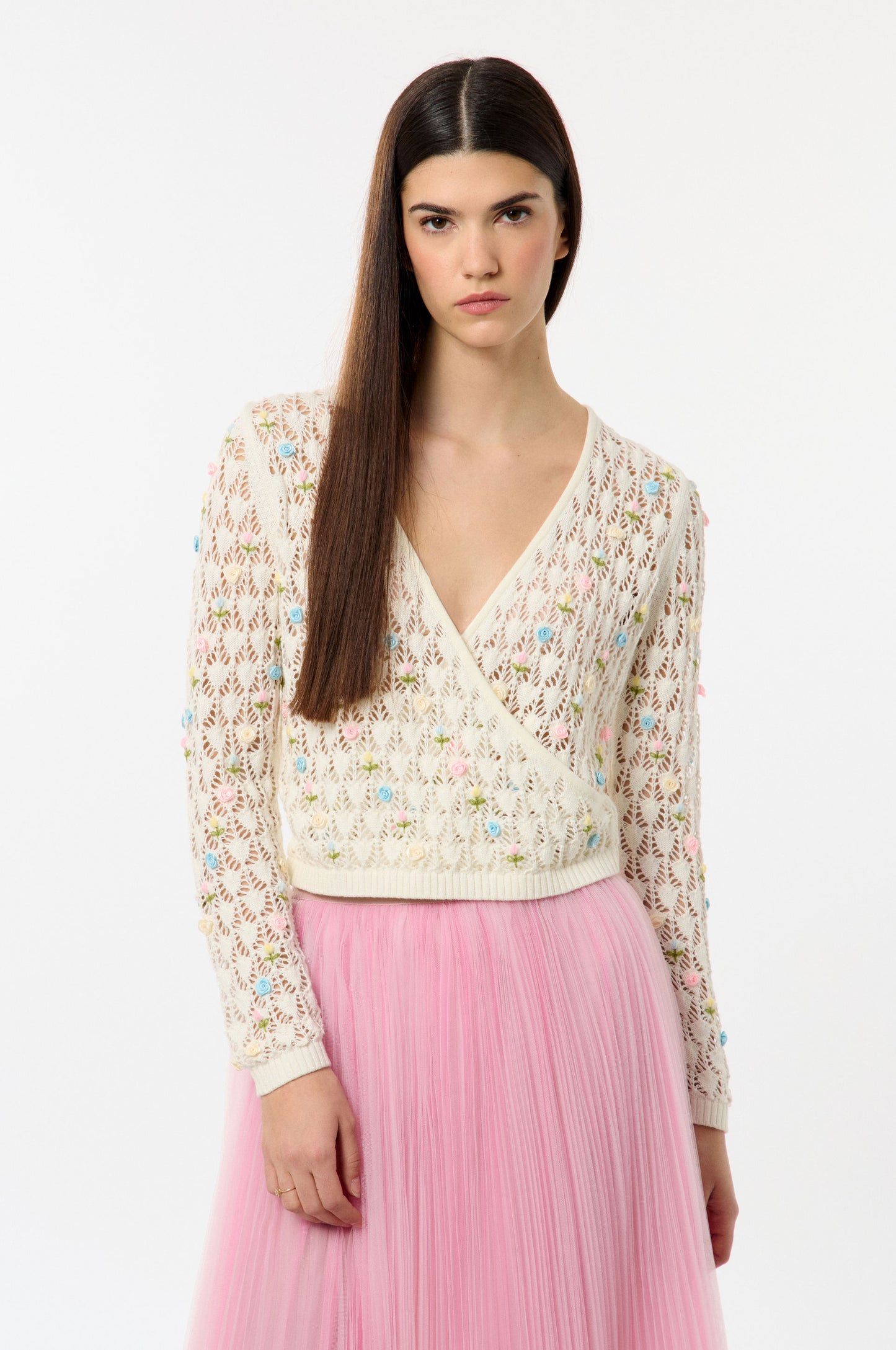 Pull Cache-Cœur Georgette