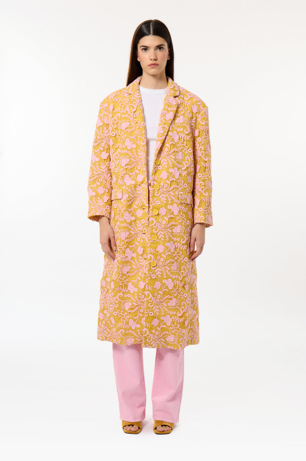 Guipure Coat