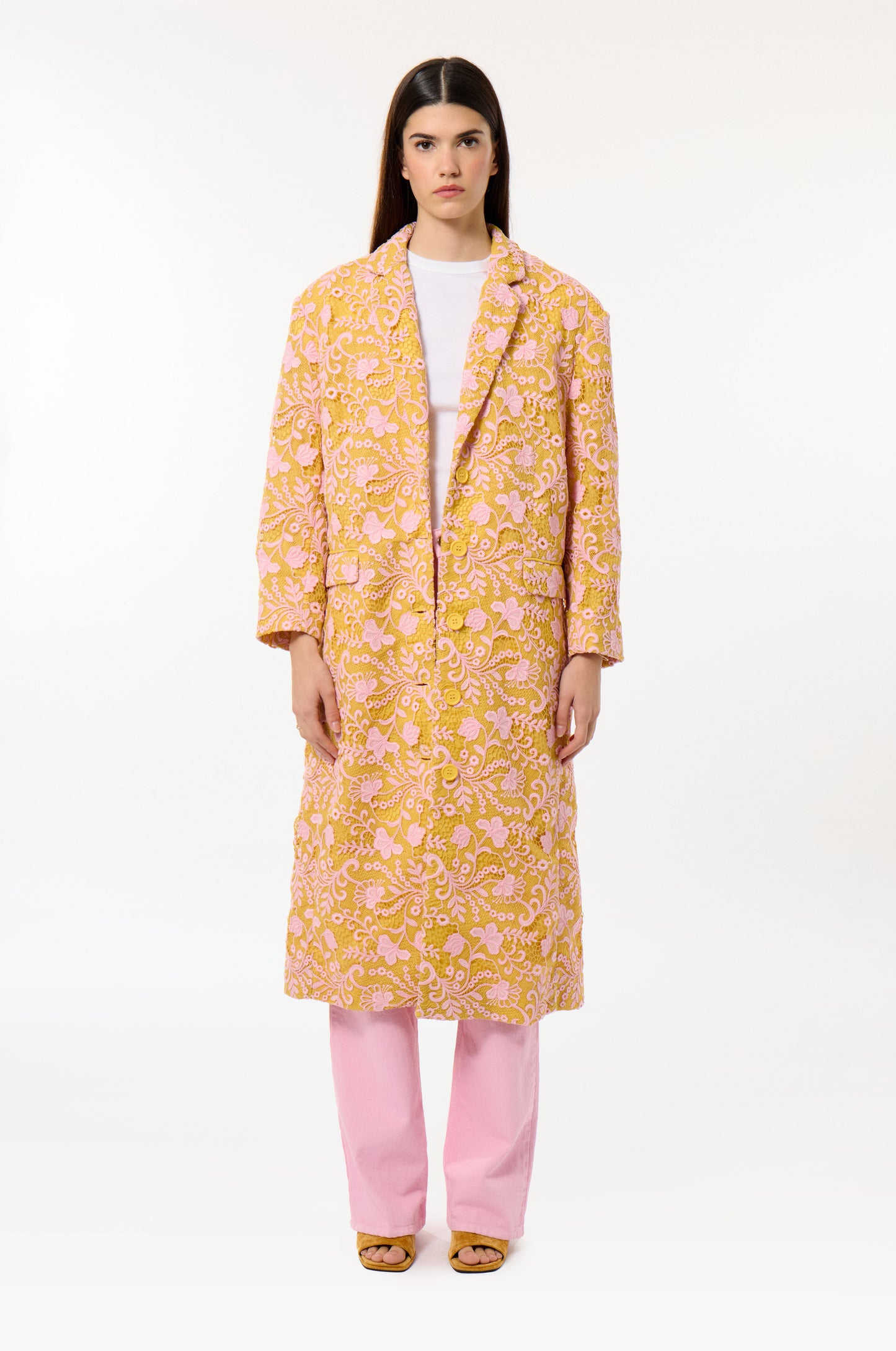 Guipure Coat