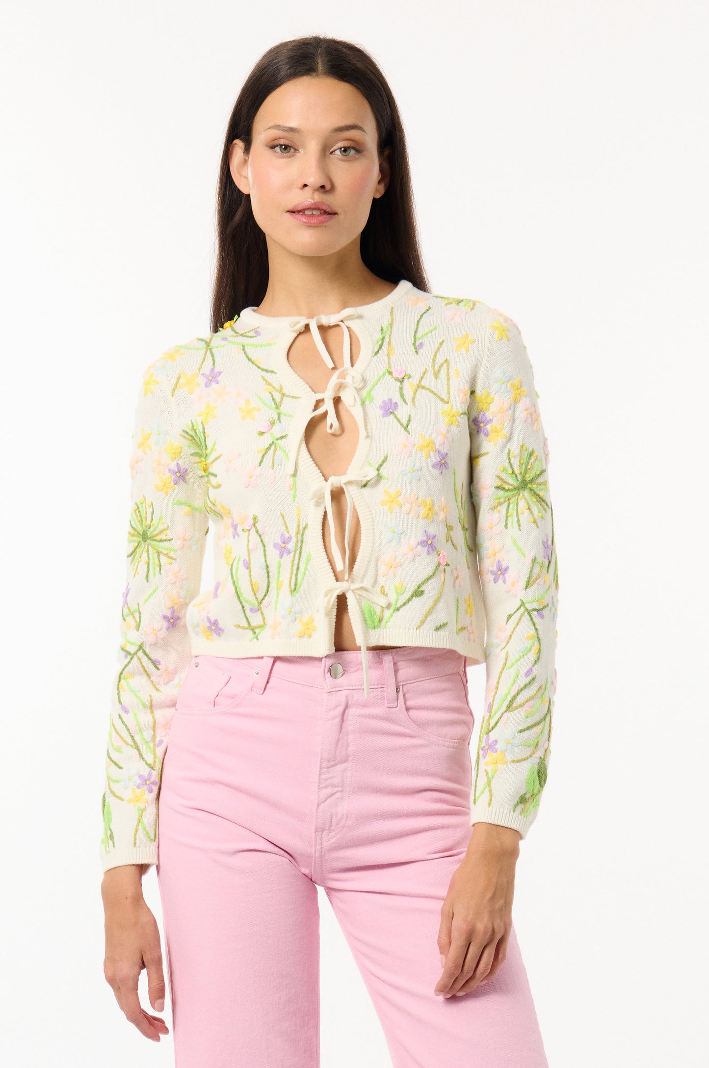 Cardigan Maille Blossom