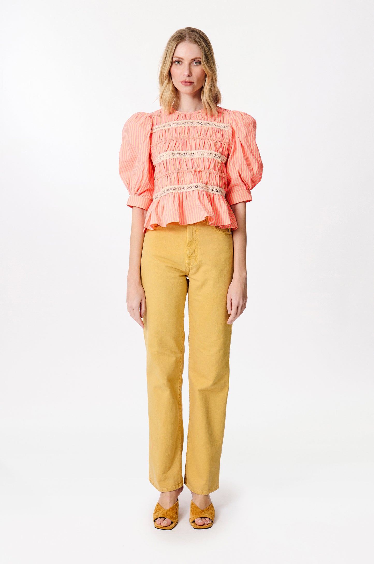 Seersucker Top 